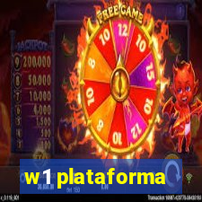 w1 plataforma